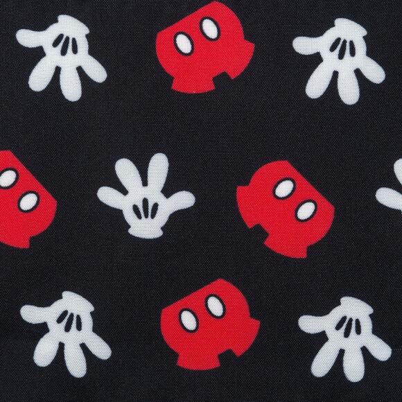 NWT Disney Parks Mickey Mouse Molded Loungefly Bag Black sparkle Glitter - Picture 5 of 9